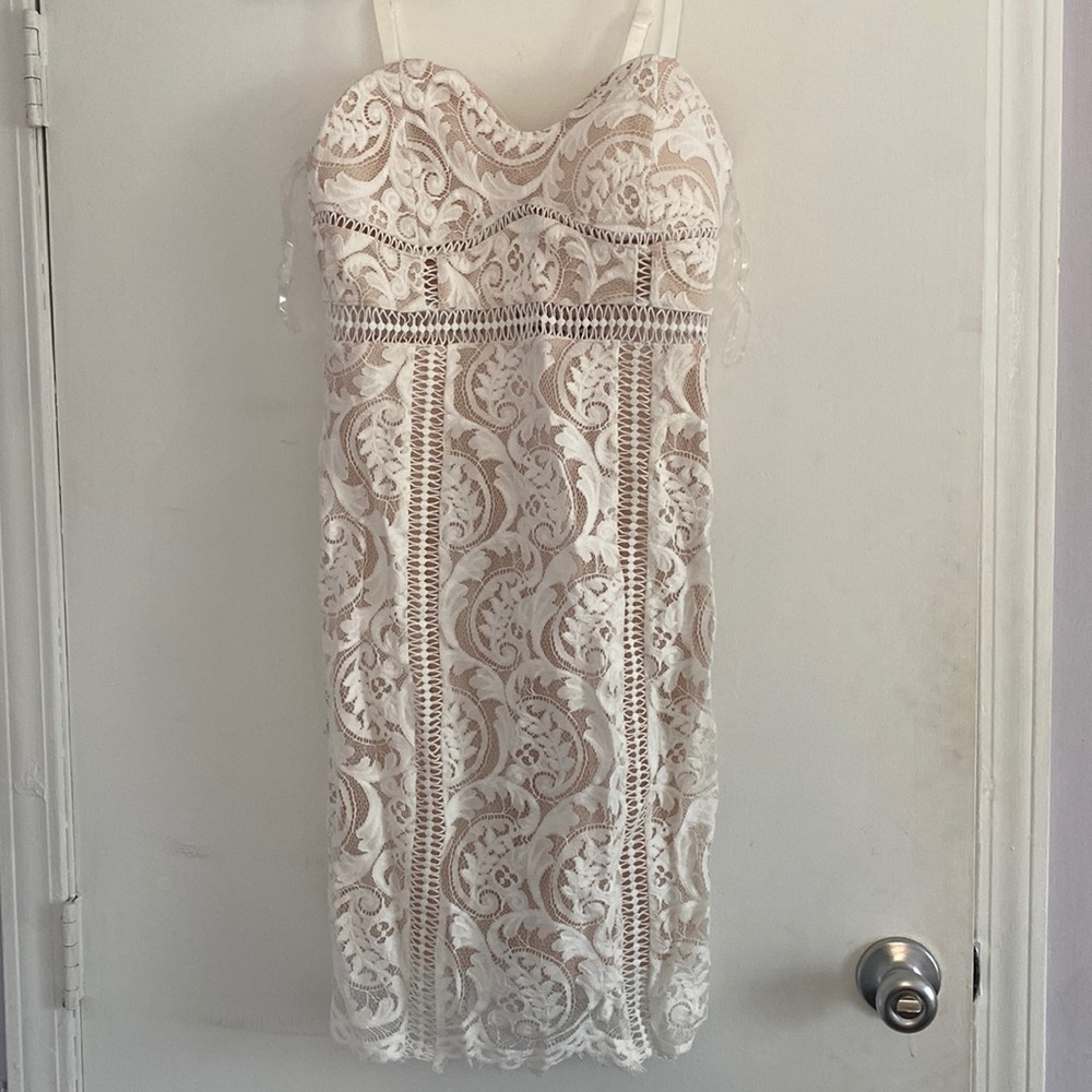 fashion nova bridal dress